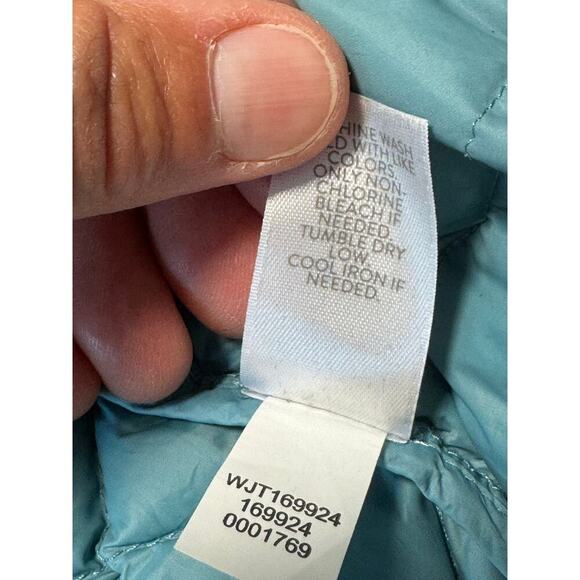 J. Jill Down, Quilted Vest, size women's 2X; Blue/Teal Color - Picture 9 of 9